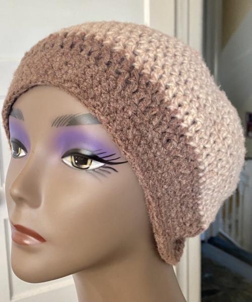 Adult Crochet Beanie Hat 