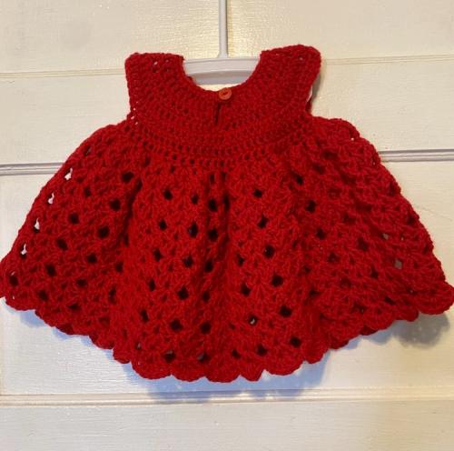 Crochet Baby Dress 