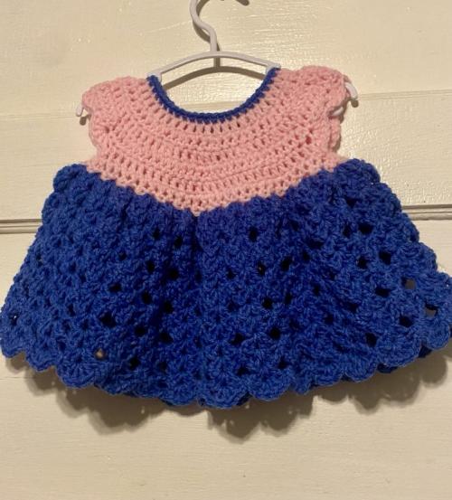 Crochet Baby Dress 