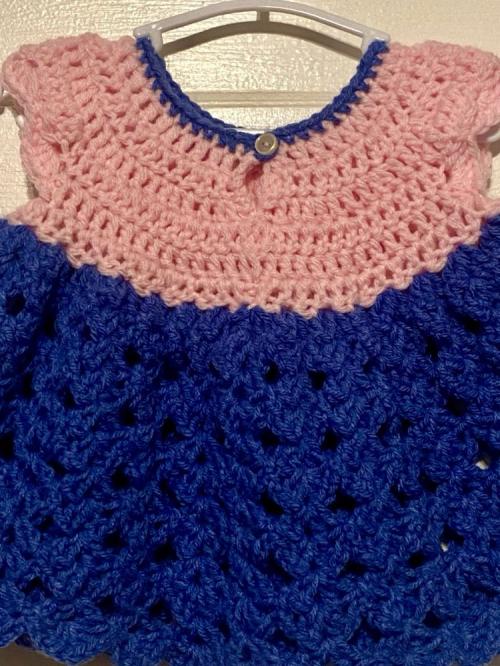 Crochet Baby Dress 