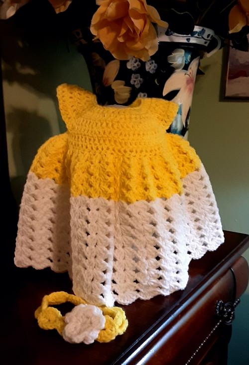 Baby Dress and Headband 