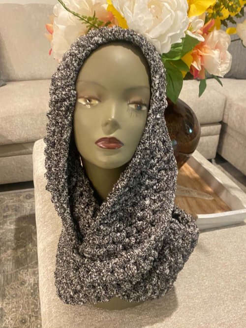 Crochet Infinity Scarf