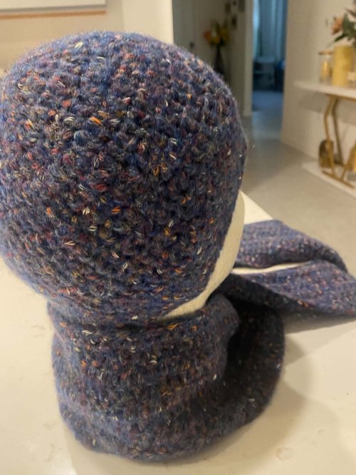 Crochet Scarf and Hat 