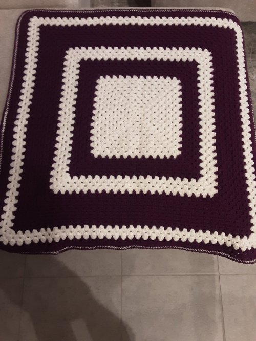Crochet Baby Blanket and Hats