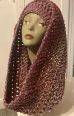 Crochet Cowl Scarf and Hat 