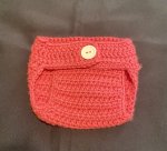 Cochet Baby Diaper Cover, and Booties.