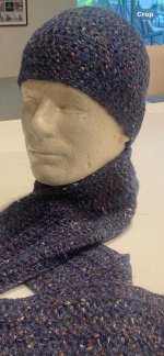 Crochet Scarf and Hat 