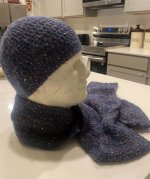 Crochet Scarf and Hat 