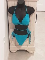 Crochet Halter Top and Bottom 