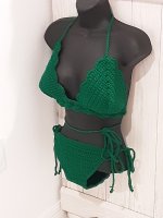 Crochet Halter Top, and Bottom 