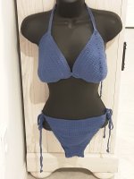 Handmade Crochet Halter Top, and Bottom